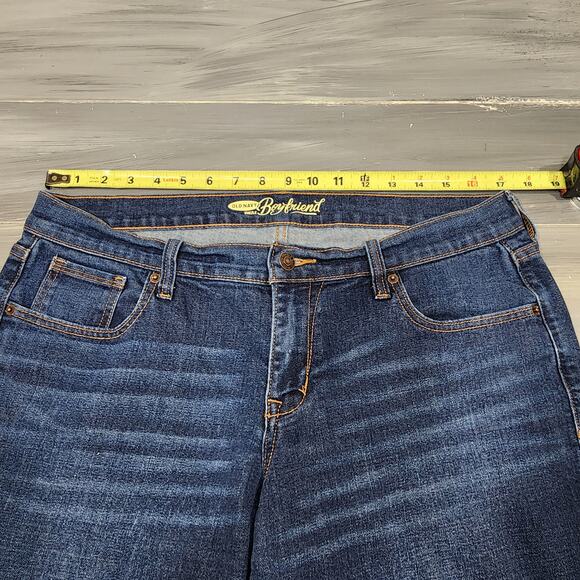 Old Navy Boyfriend Jeans Size 12 Regular Mid Rise - Picture 8 of 9